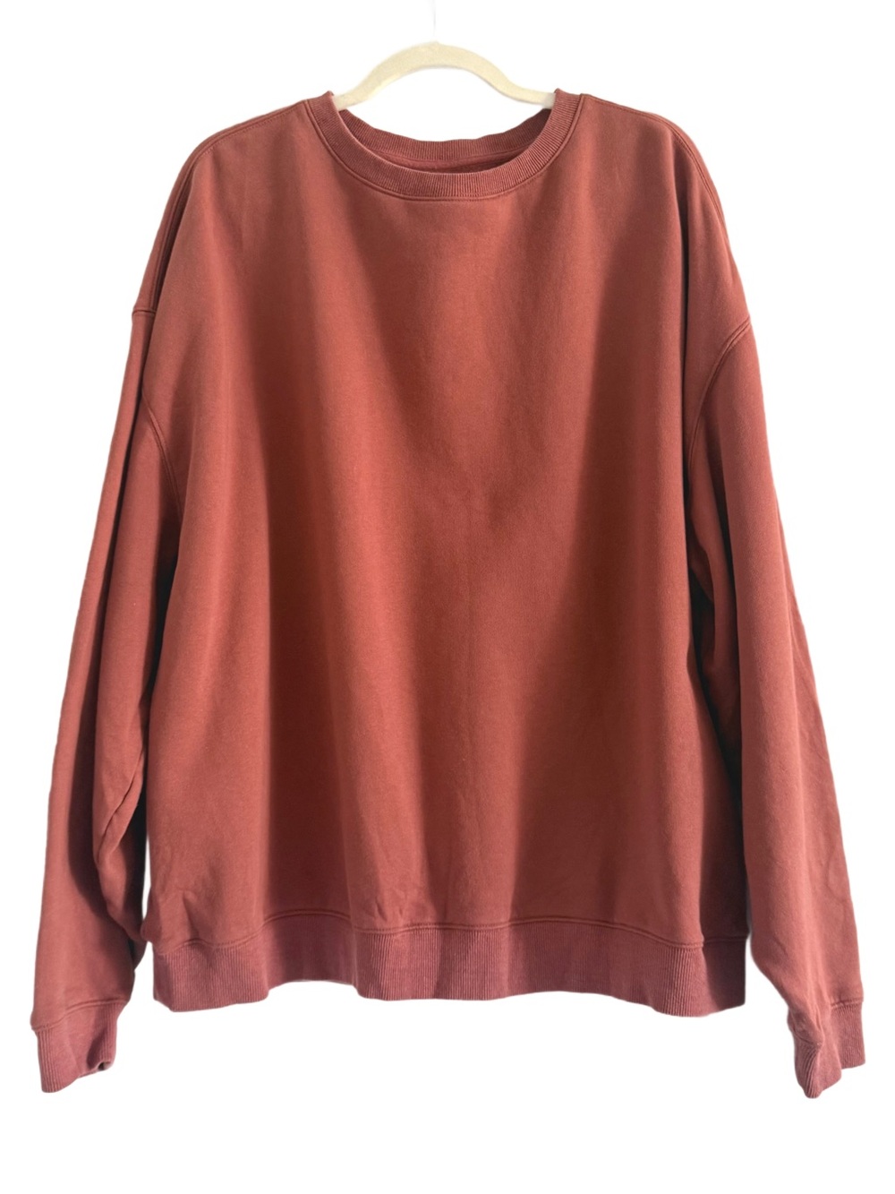 NATURAL LIFE Rust-Tone Crewneck Sweatshirt